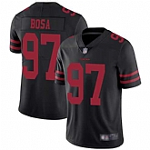 Youth Nike 49ers 97 Nick Bosa Black 2019 NFL Draft First Round Pick Vapor Untouchable Limited Jersey Dzhi,baseball caps,new era cap wholesale,wholesale hats